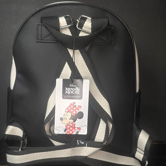 NWT Primark Disney X Minnie Mouse oatmeal backpack - Picture 2 of 2